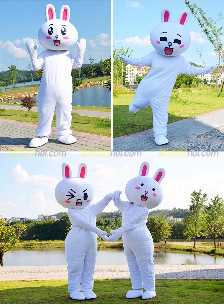 Mascot Thỏ Cony 2  là người bạn thân thiết không chỉ trẻ nhỏ mà còn mang tới những thiện cảm