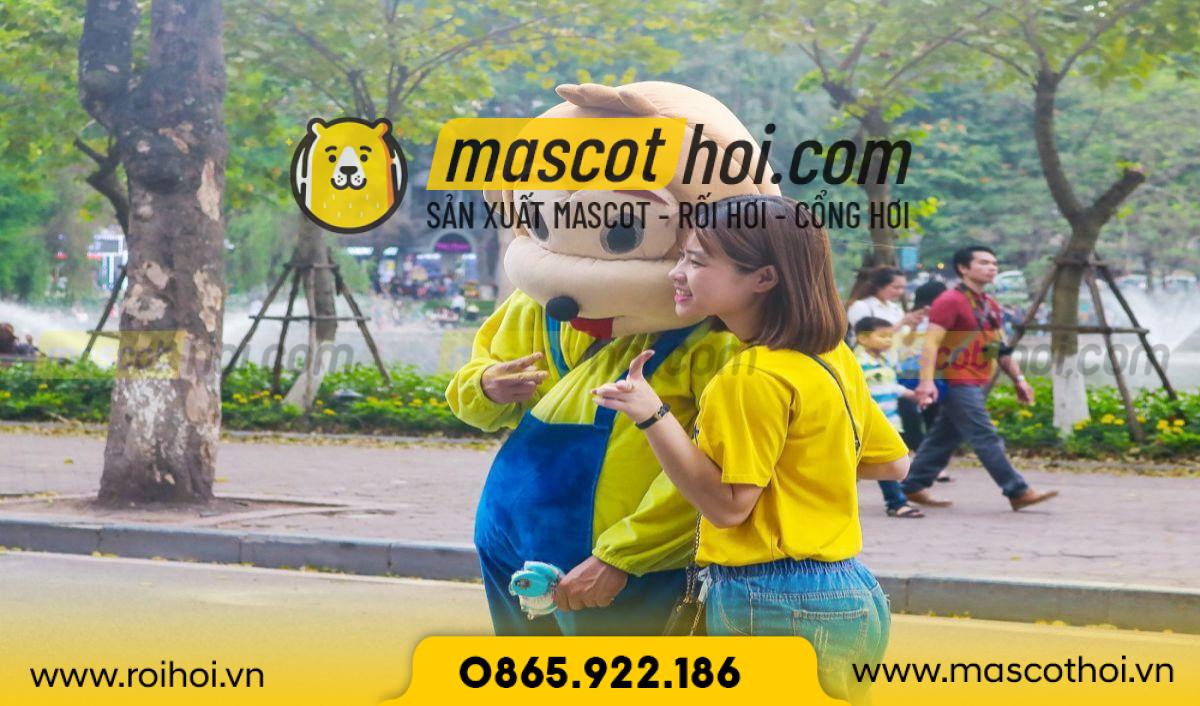 Nghề mặc mascot