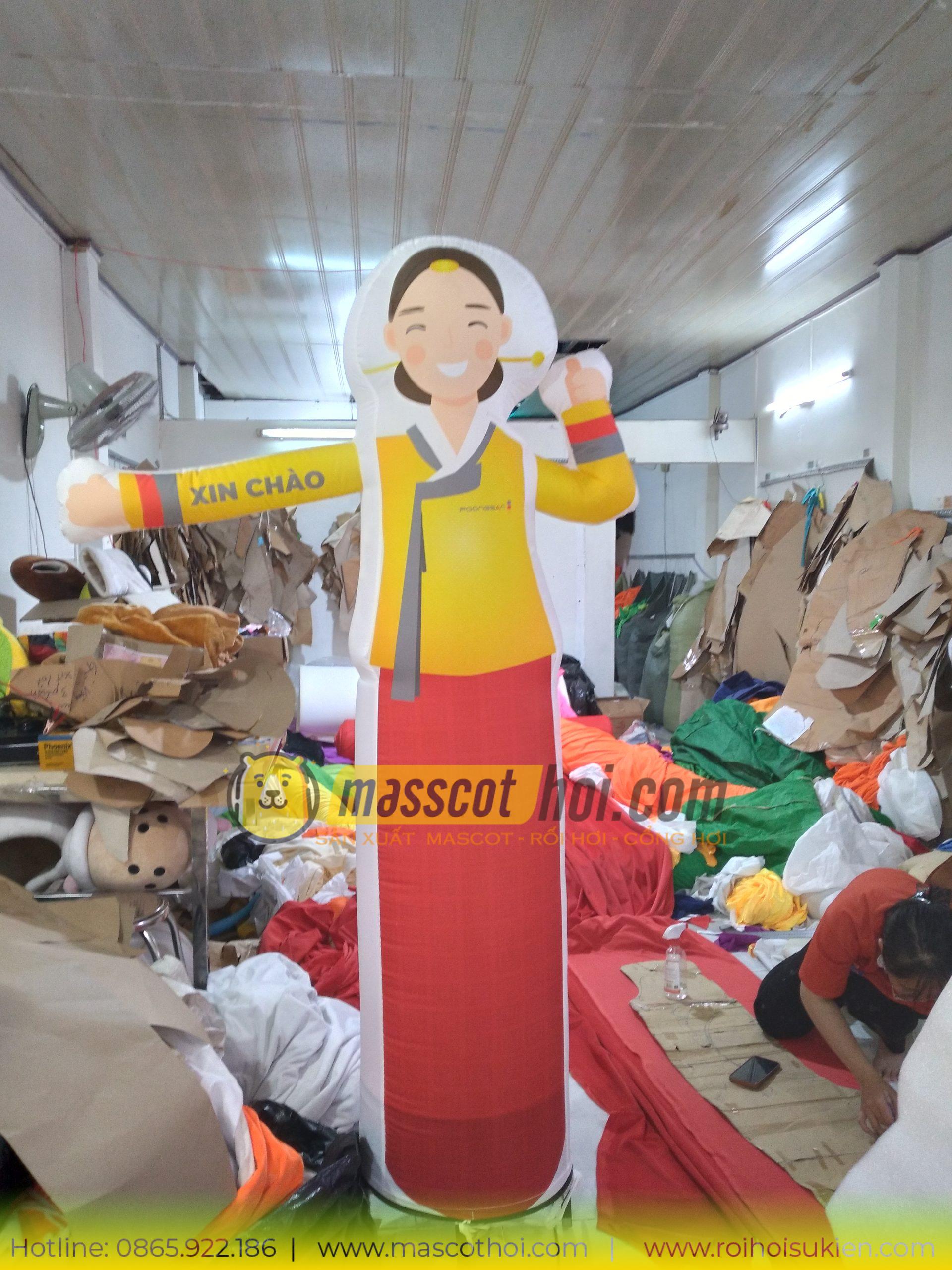 rối cô gái hàng quốc