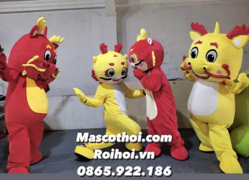 Mascot con rồng 2024 - Mascot hơi, May và cho thuê Mascot hơi uy tín ...