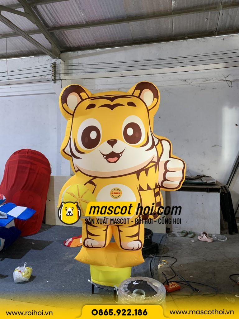 Rối hơi chú hổ quận 1 - Mascot hơi, May và cho thuê Mascot hơi uy tín ...