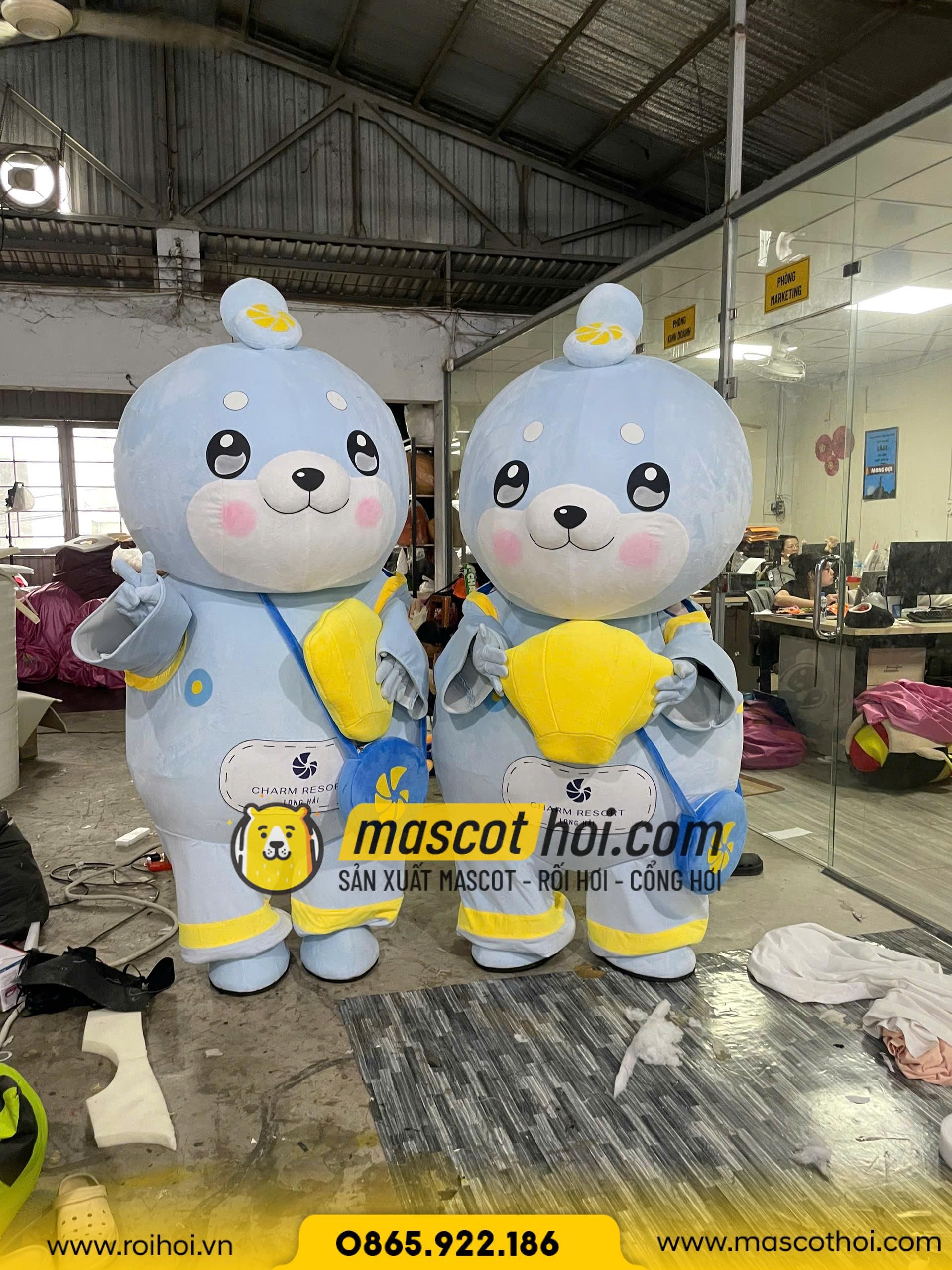 MASCOT BÔNG CHARM RESORT