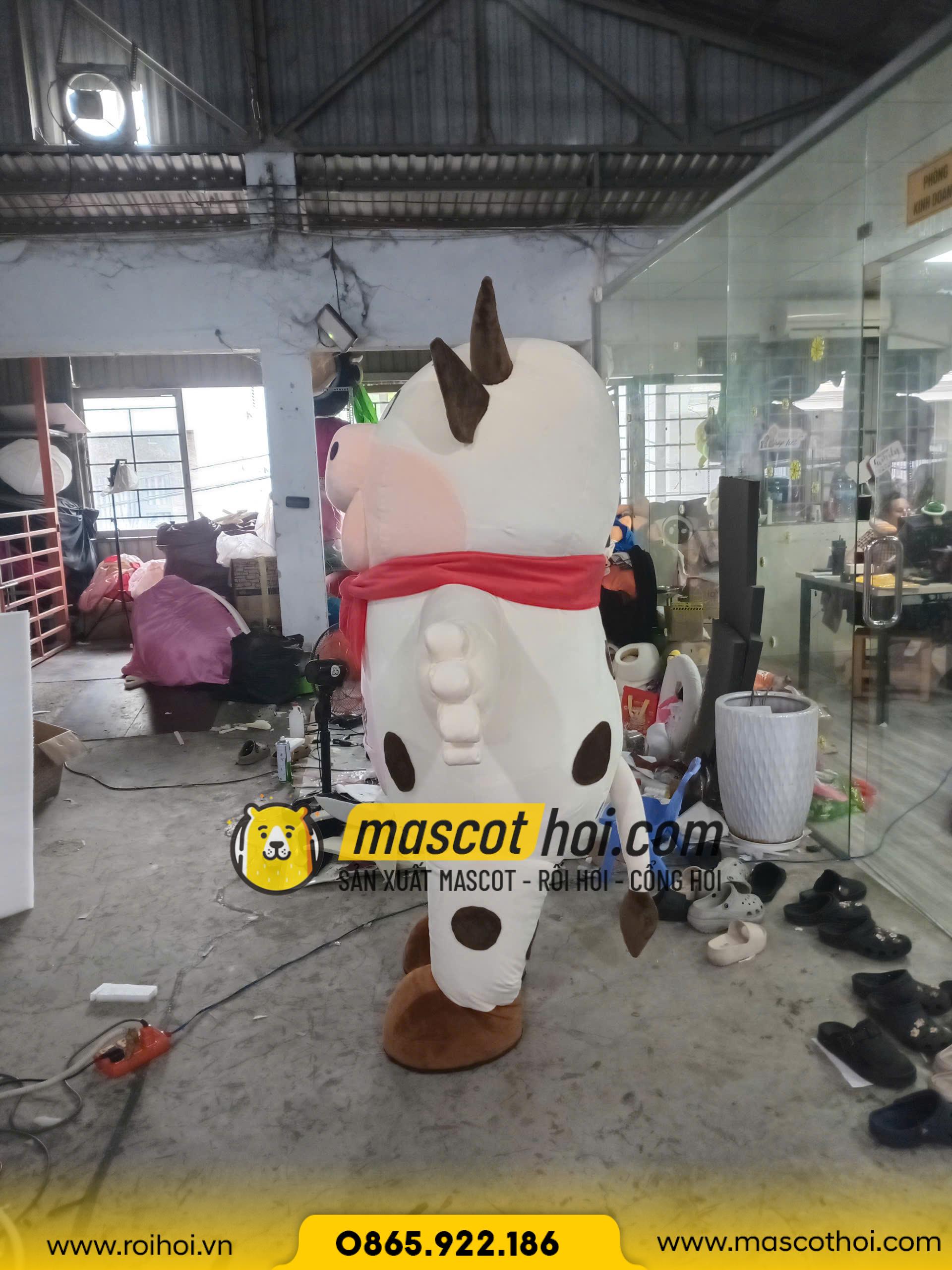 MASCOT HƠI BÒ CIMORY 2