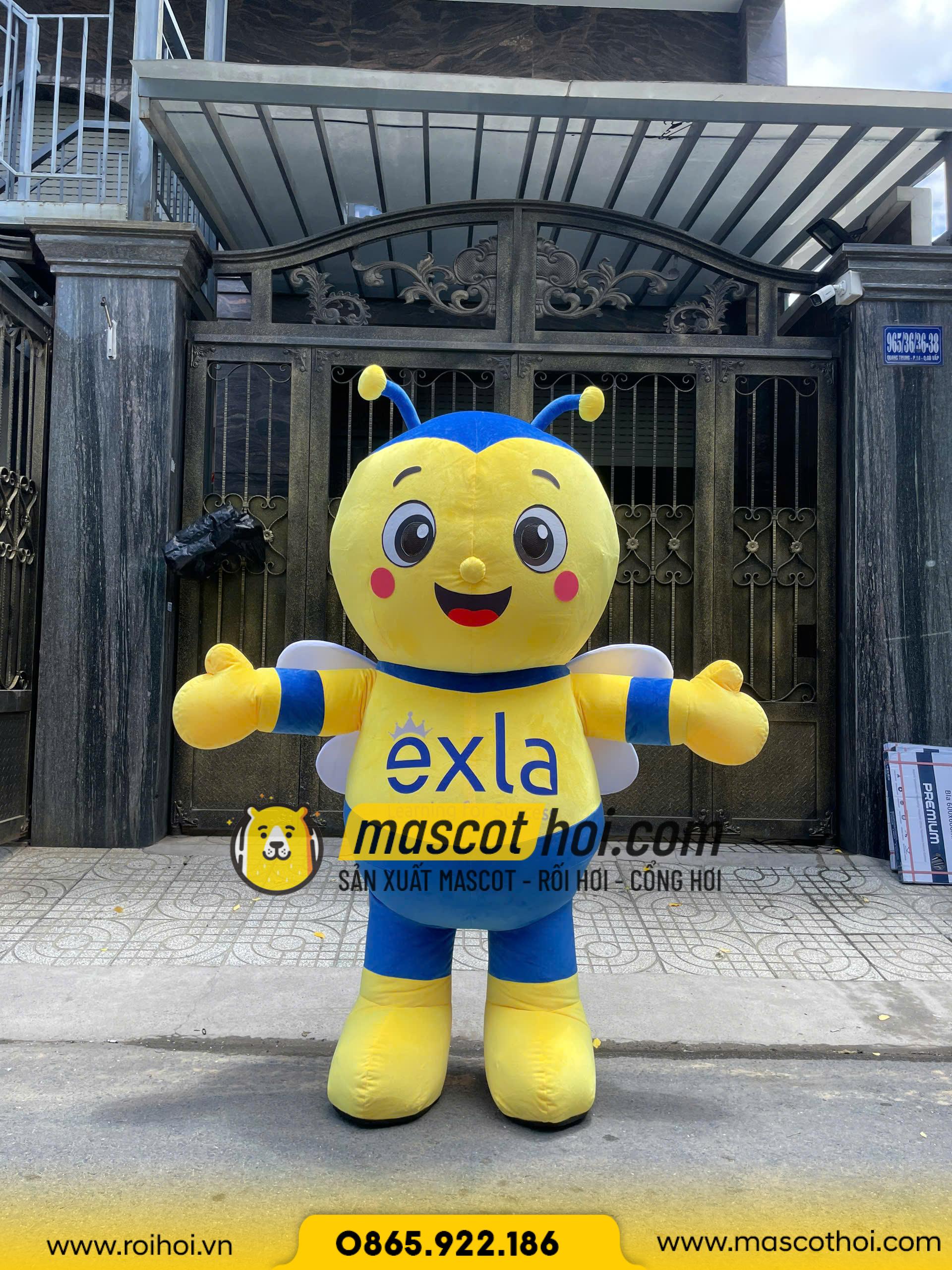 MASCOT HƠI ONG VÀNG EXLA 2026