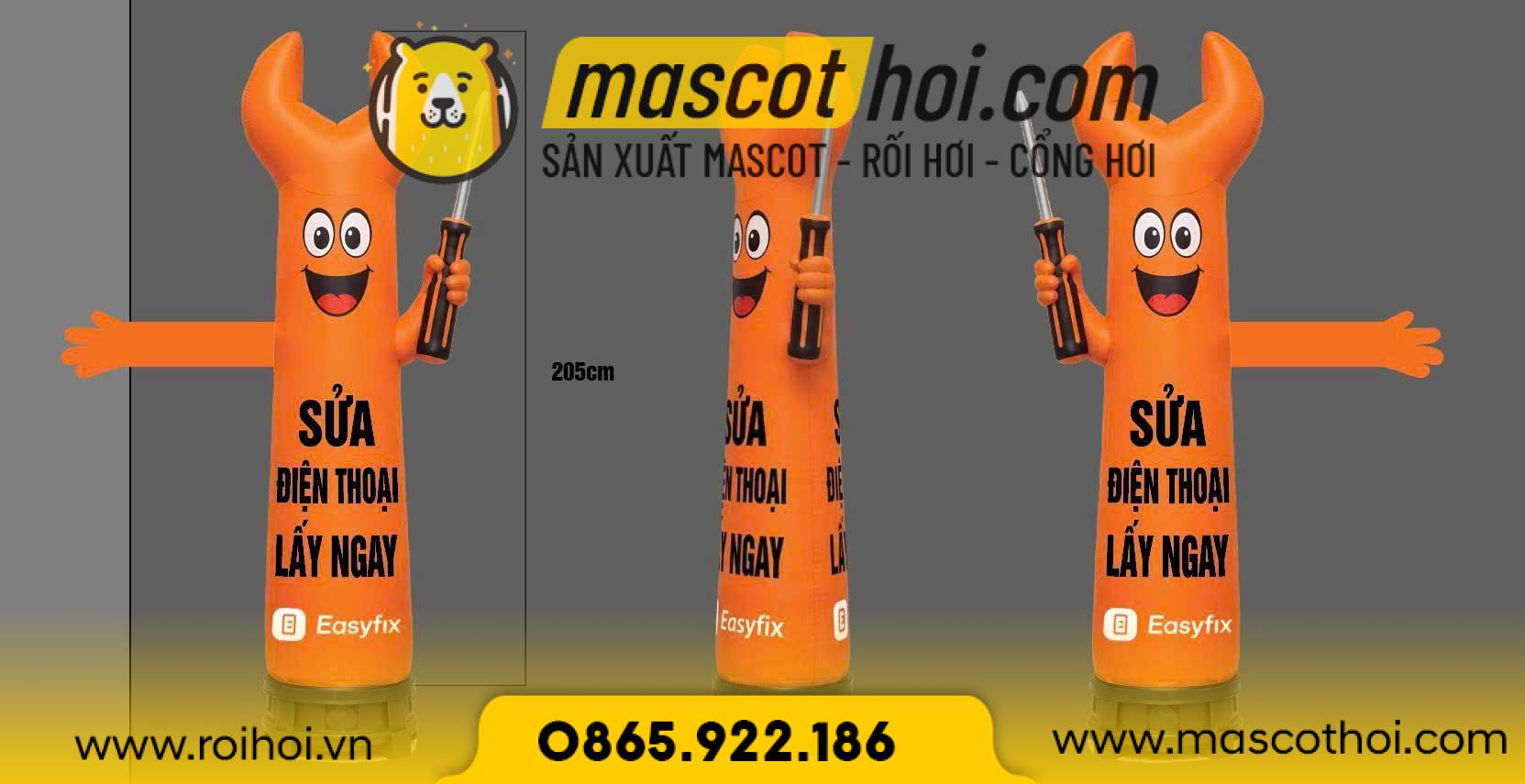 RỐI HƠI 2D SỬA ĐIỆN THOẠI