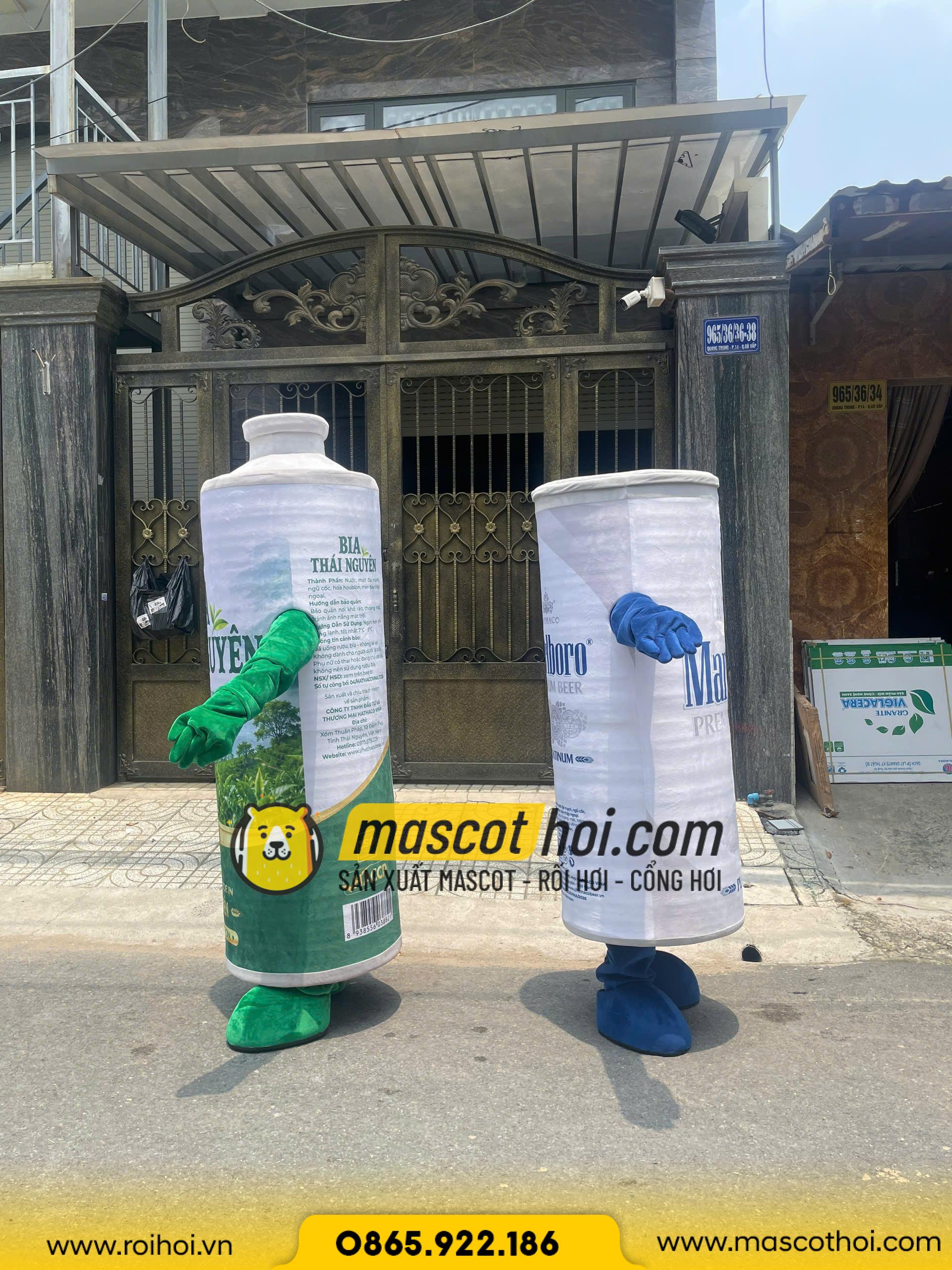 MASCOT BÔNG BIA THÁI NGUYÊN VÀ MARLBORO 2026