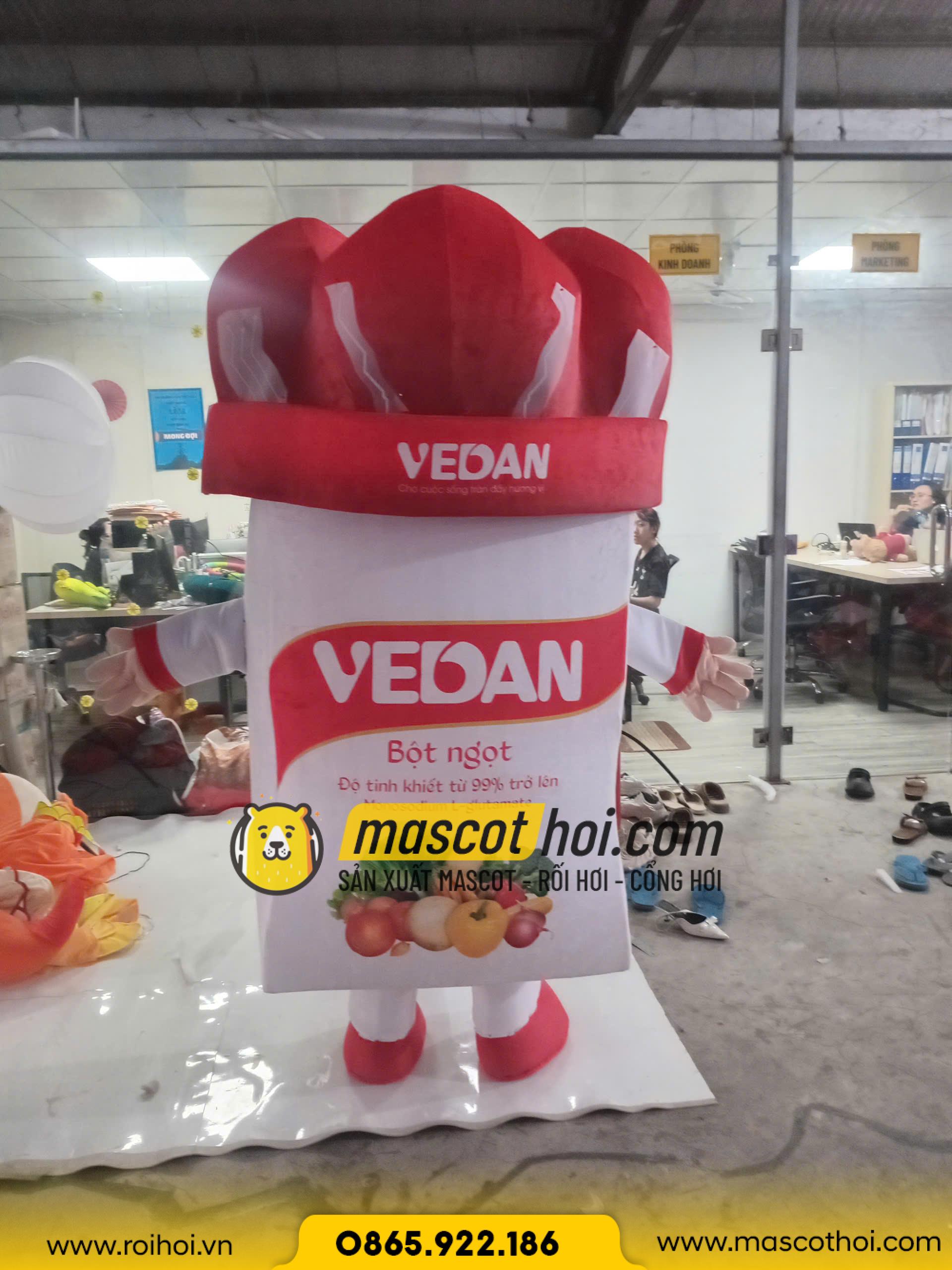 MASCOT BÔNG VEDAN