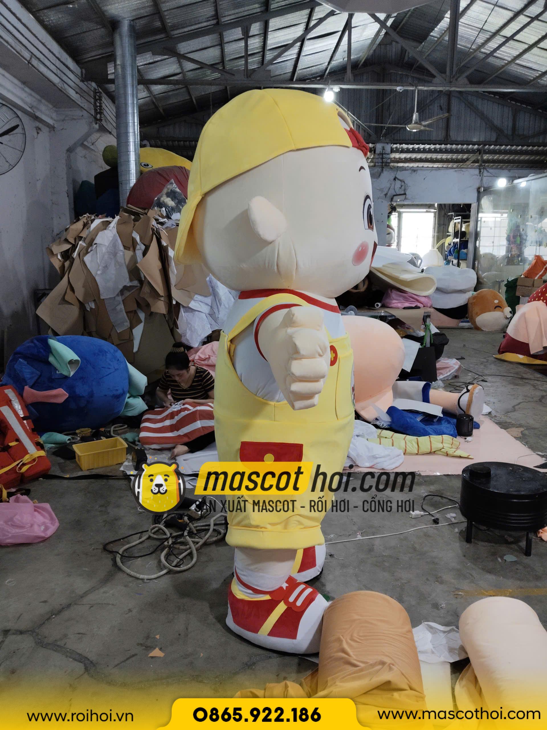 MASCOT HƠI CẬU BÉ PAPA DASHI 2026