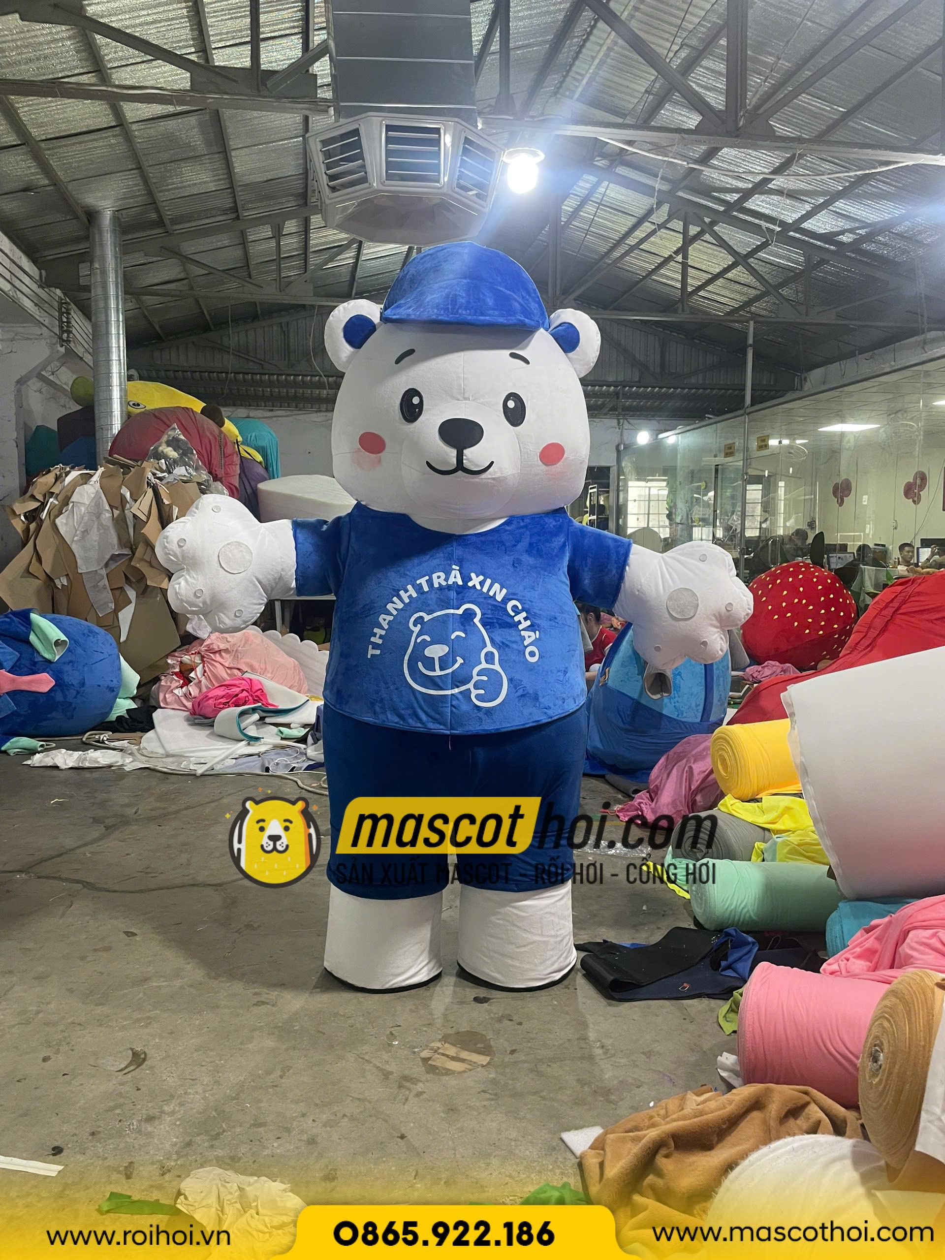 MASCOT HƠI GẤU THANH TRÀ