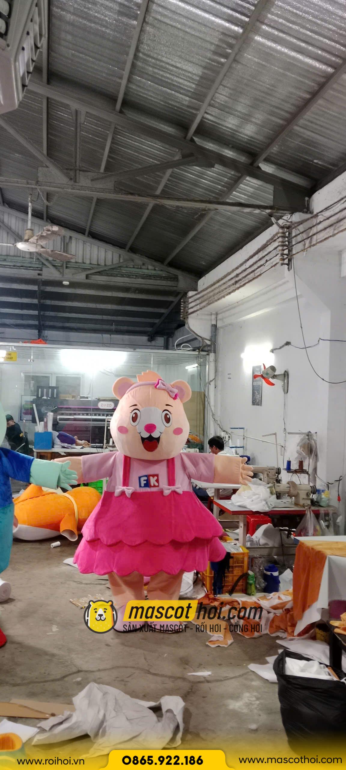MASCOT BÔNG RITA (MDC)